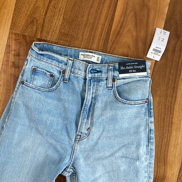Abercrombie: ankle straight / size 25 xtra short - Picture 2 of 3